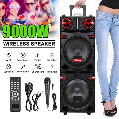 9000w bluetooth speaker - speaker, dual